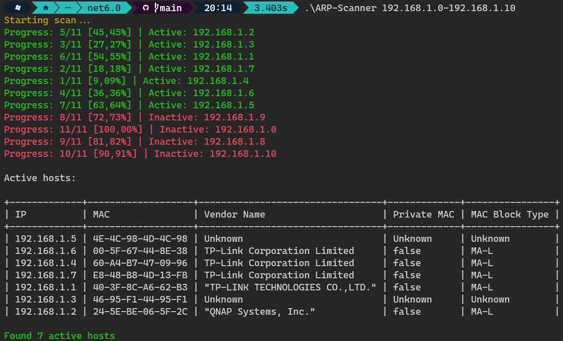 ARP-Scanner